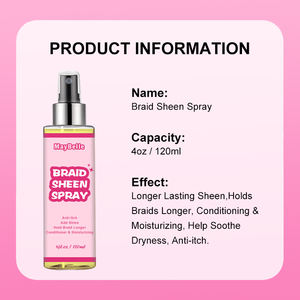 Gel de Tressage en Gros 250g pour Locks et Vanilles, Tenue Extra Forte, Étiquette Personnalisée, Spray Brillance Longue Durée pour Tresses, <span class=keywords><strong>Mousse</strong></span> à Tresses Ajoutant de la Brillance - Product Image 6