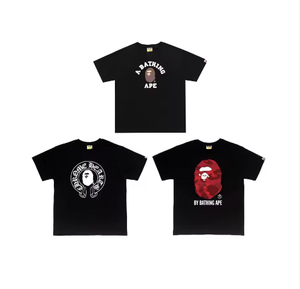 Camiseta Bapees con Estampado de Letras, Versión 1:1 de Alta Calidad, Disponible en Stock, Camiseta Moderna para Hombre, Camiseta de Diseñador de Moda, Gran Venta 2025 - Product Image 2