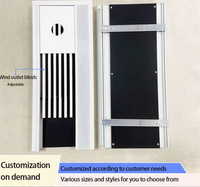 Grille de ventilation et panneau lumineux LED intégrés en aluminium Ruiboyou, modernes et faciles à installer