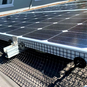Malla Galvanizada para Paneles Solares, Protección Contra Pájaros, 5 pies x 8 pulgadas, Red Precortada para Techos de Tejas Españolas, Cercas para Granjas Solares (Certificación CE, Muestras Gratis) - Product Image 1