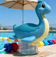 Chlorateur de piscine automatique pour distributeur de comprimés de chlore flottant de 1 pouce Conception écologique
