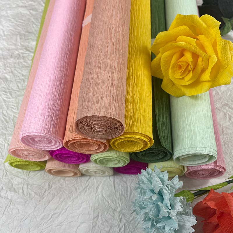GiveU 6roll/lot Total 150m DIY Crepe Paper Streamers Wedding Party Streamers Event & Party Baby Shower Party Wedding Background Decoration - View #8