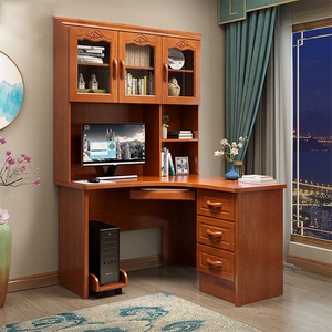 Scrivania in Legno Massello Moderna Scrivania Angolare Cinese per <span class=keywords><strong>Ufficio</strong></span> Scrivania per Computer <span class=keywords><strong>Arredamento</strong></span> per <span class=keywords><strong>Studio</strong></span> - Product Image 4