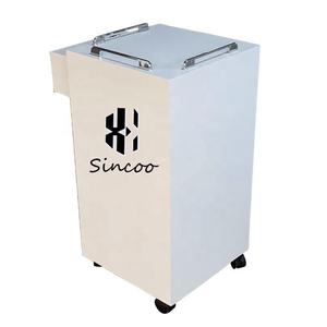 Salon Hairdressing pink Hair Cutting <b>Cart</b> with Hair Dryer Holder, Customizable Color and Size with Drawer <b>Trolley</b> - Product Image 4