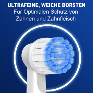 Têtes de rechange pour brosse à dents électrique de haute qualité avec design de brosse ronde, recharges à poils souples pour les soins dentaires à domicile - Product Image 4