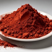 Pigment inorganique de haute pureté, oxyde de fer rouge 130 en poudre pour pigments du cuir, briques de ciment, peintures, revêtements, coloration du caoutchouc