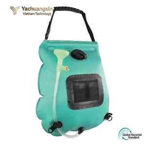 Portable Outdoor Shower Water <b>Bag</b> <b>20L</b> Oxford Cloth Rectangular Multifunctional With Spray Head For Camping Hiking - Product Image 5