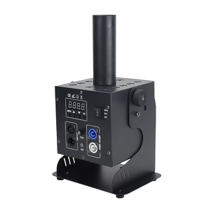 Chapéu 100w 12*3w led co2 nevoeiro, jato cannão da máquina digital nevoeiro jato c02 jato - Product Image 5