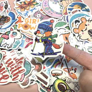 Eco Friendly Custom Printed Logo Waterproof Vinyl Die Cut <b>Sticker</b> Strong Adhesive Anime Vinyl Passion Street <b>Skateboard</b> <b>Stickers</b> - Product Image 5