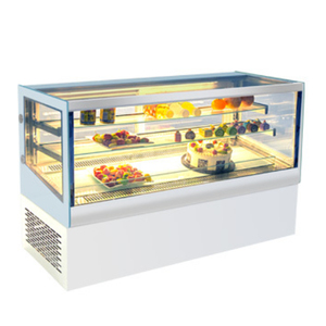 Sang trọng Ghép Bánh thủy tinh bánh làm mát không khí tủ lạnh không khung Showcase Máy làm lạnh - Product Image 5
