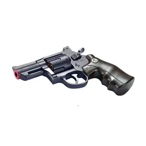 Hot sell plastic metal soft bullet outdoor shooting high quality gun revolver toy gun for revolver with bullet