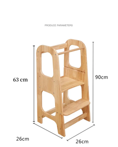 <span class=keywords><strong>Tour</strong></span> d'apprentissage <span class=keywords><strong>pliable</strong></span> de cuisine <span class=keywords><strong>Montessori</strong></span> Gagnez de l'espace <span class=keywords><strong>Tour</strong></span> debout réglable pour tout-petits - Product Image 4
