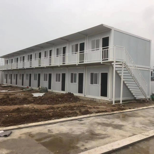 TOPPRE Mobile Apartment Cheap 20ft <strong>Container</strong> Frame 40ft Labor Camp Modern Office <strong>Container</strong> Home <strong>Kit</strong> Detachable <strong>Container</strong> House - Product Image 2