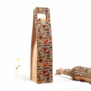 ถุงของขวัญไวน์คอร์กคริสต์มาสขายส่งยอดนิยม  กระเป๋าใส่ขวดแบบสั่งทำได้ เป็นมิตรกับสิ่งแวดล้อม ทนทาน ของขวัญและอุปกรณ์เสริม - Product Image 2