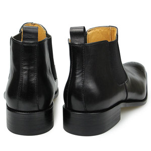 <span class=keywords><strong>Chelsea</strong></span> <span class=keywords><strong>uomo</strong></span> in vera pelle stivaletti eleganti oxford ufficio affari nero scarpe da caffè per inverno/primavera stivali <span class=keywords><strong>uomo</strong></span> - Product Image 6