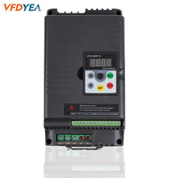 Inverseurs de pompe à eau solaire VFD Contrôle de la vitesse du moteur 4kw DC vers AC Variateur de fréquence