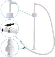 Whalefo — pompe avec distributeur, capacité de 3,8 l/min, 40psi, bouteille d'eau de 5 gallons, pour boire du café