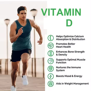 Etiqueta privada Suplementos para el cuidado de la salud Vitamina D 3 + K2 polvo Calidad Alta vitamina D - Product Image 6