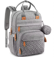 Geringe Mindestbestellmenge: Oxford Wickelrucksack für Babys – Reise-Muttertasche mit tragbarer Wickelunterlage