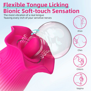 Masajeador Vibrador Impermeable con Control por Aplicación, Estimulador Clitoriano en Forma <span class=keywords><strong>de</strong></span> Florero, Juguetes Sexuales Perfectos <span class=keywords><strong>para</strong></span> Mujeres - Product Image 3