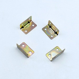 Équerre d'angle en acier au carbone zingué, forme en L à 90 degrés, pour support d'étagère et fixation de cloison - Product Image 3