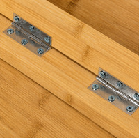WDF ODM/OEM Planche à gratter carrée en bambou pour ongles de chiens et chats