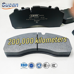 Plaquettes de frein à disque SUCAN 200 000 kilomètres WV29087 291714 29171 29095 pour camions européens Benz Volvo Scania MAN DAF <span class=keywords><strong>SAF</strong></span> haut de gamme - Product Image 2