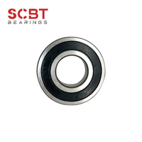 Roulement à billes à gorge profonde simple rangée en acier chromé OEM 2RS 6305-2RS-C3 25x62x17mm Précision P0 pour moteurs électriques et pompes