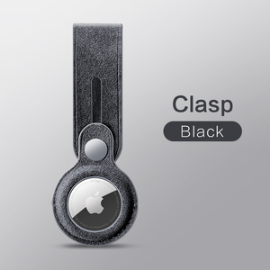 Étui de protection pour AirTags, porte-clés en cuir, design luxueux antichoc, <span class=keywords><strong>compatible</strong></span> - Product Image 1