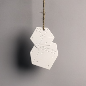 OEM Customized Solid Hanging Wardrobe Car Air Freshener Ceramic Aromatherapy Stone Essential Oil <strong>Diffuser</strong> for Home Fragrance - Product Image 2