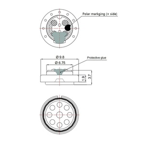Trình Điều Khiển Tai Nghe Không Dây TWS Loa Tai Nghe <span class=keywords><strong>10Mm</strong></span>, Dải Tần Số Rộng Chất Lượng Cao, Độ Méo Thấp, Phù Hợp Với Tai Trong. - Product Image 5