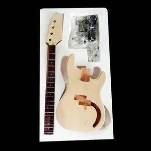 High Quality electric bass guitar kit P Bass guitar kit for sale Made in China