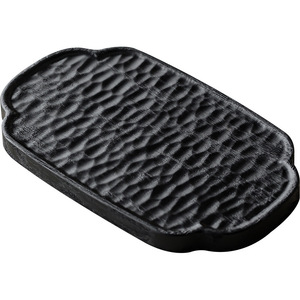 Guanlan Carbonized Walnut Wood <b>Tea</b> <b>Tray</b> Irregular Shape Dry Brewing Table For Kung Fu <b>Tea</b> Sets - Product Image 5