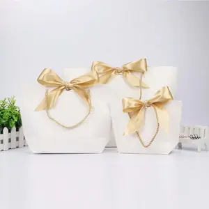 coated paper bag fashion design wedding gift packaging paper bags for party decoration