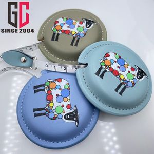 12 سنوات مصنع مخصص شعار حار بيع البسيطة جلدية أشرطة القياس - Product Image 1