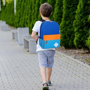 Vintage Style <b>Small</b> Cute Kindergarten Kids <b>Backpack</b> with Side Mesh Pockets - Product Image 2