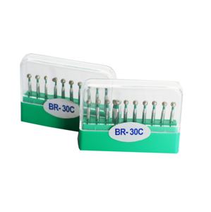 Denti stomatologia originale forte forza di taglio dentale in acciaio diamante lucidatura frese chirurgiche ad alta velocità frese dentali - Product Image 2