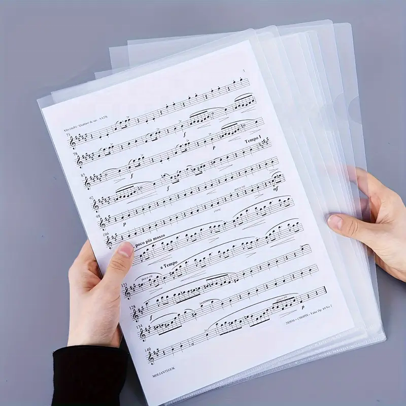 Factory Direct Customized Printed Plastic Clear Transparent Doc Paper ...