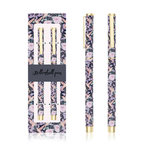 2 gói hộp biểu tượng tùy chỉnh đẹp Blush quà tặng bút dễ thương Kawaii kim loại bút bi hoa bút thiết lập với Hộp quà tặng - Product Image 6