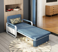 Muebles de Sala Baratos Sofá Cama Ahorrador de Espacio Cama Funcional Diseño Moderno Sofá Cama Plegable con Almacenamiento