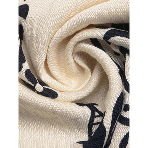 <span class=keywords><strong>Pantaloni</strong></span> <span class=keywords><strong>Palazzo</strong></span> Casual da Donna Personalizzati ODM, Stampa Boho, Gamba Larga, Stampa Floreale, Vita Elastica, Misto <span class=keywords><strong>Lino</strong></span> - Product Image 6