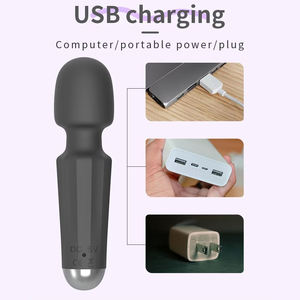 Wiederaufladbarer Handmassagegerät für Körper, Muskeln, Nacken, Beine, Füße und Rücken - Tragbarer Persönlicher Vibrator für Frauen und Männer - Product Image 3