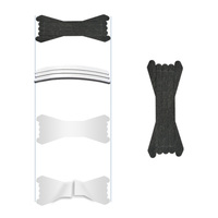 Bandes nasales Jiebao à trois étapes (non tissées) certifiées CE, patch nasal avec capacité de 10 ml pour le sport et le sommeil