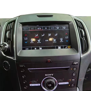 วิทยุติดรถยนต์ Gerllish พร้อมระบบนำทาง GPS เครื่องเล่น DVD สำหรับรถยนต์ <span class=keywords><strong>Ford</strong></span> Edge ปี 2015-2019 เครื่องเล่นมัลติมีเดีย Android ชุดเครื่องเสียงติดรถยนต์ - Product Image 1