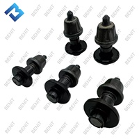 Fresa per Fresatrice a Freddo 6/20 con Distanziatore da 7mm 2642523, Punte e Denti per Fresatura Marca Canza, 50 pz/scatola per Ricambi Macchine Edili Stradali