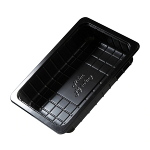 Plateau rectangulaire en plastique PP thermoscellable, disponible en OEM/ODM, pour légumes frais, vente en gros - Product Image 1