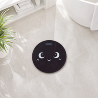 Pèse-personne intelligent Bluetooth en forme de dessin animé mignon pour chambre et salle de bain, capacité 180 kg, certifié UKCA, vente en gros, directement de l'usine