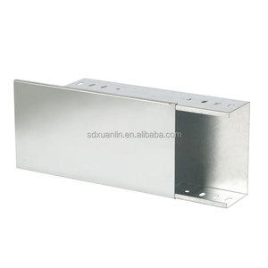 Xuanlin亜鉛メッキアルミニウム鋼トランキングケーブル50x50 100x50 100x100x100mm金属スロット床電気ワイヤー管理ダクト - Product Image 5