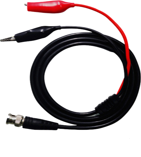 BC5560010 Male BNC Breakout to Standard Alligator Clips test connector