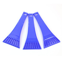 Shunwei SD-3109 Mini grattoir à glace en plastique robuste pour pare-brise de voiture, déneigeur compact et peu encombrant
